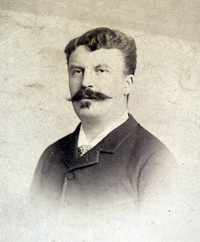 Portrait de Guy de Maupassant - Unknown artist
