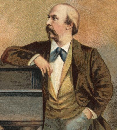 Portrait de Hans von Bülow (1830 - 1894). - Unknown artist