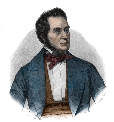 Portrait de Heinrich Wilhelm August Freiherr von Gagern (1799-1880), homme d
