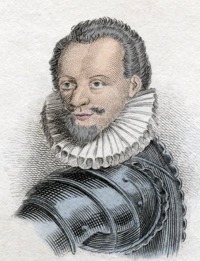 Portrait de Henri Ier de Lorraine, 3ème duc de Guise, connu sous le nom de Scalafre (1550-1588) - Unknown artist