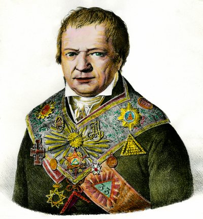 Portrait de Houssement, Franc-Maçon - Unknown artist