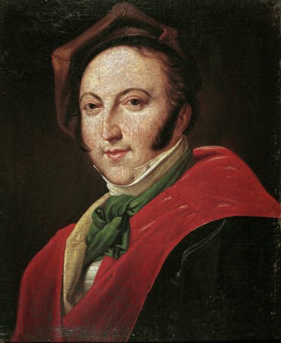 Portrait du compositeur italien Gioacchino Rossini - Unknown artist