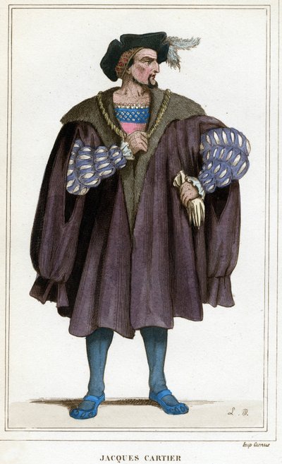 Portrait de Jacques Cartier (1491 - 1557) - Unknown artist