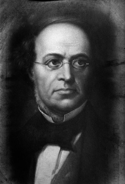 Portrait de Jacques Halévy (gravure) - Unknown artist