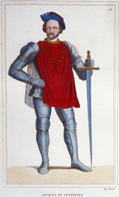 Portrait de Jacques de Chabannes Seigneur de LA PALICE. Maréchal de France 1470-1525 - Unknown artist