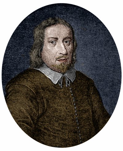 Portrait de Jakob Böhme (ou Boehme) (1575-1624) philosophe et mystique allemand. Gravure du 17ème siècle. - Unknown artist