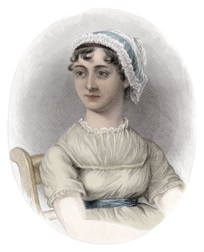 Portrait de Jane Austen (1775-1817) - Portrait de l
