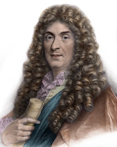 Portrait de Jean-Baptiste Lully - Gravure du 19e siècle - Unknown artist