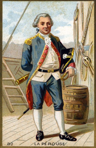 Portrait de Jean-François Galaup, Comte de La Pérouse - Unknown artist