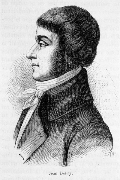 Portrait de Jean Antoine Joseph Debry ou De Bry (1760-1834), député de l