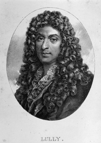 Portrait de Jean Baptiste Lully (Giovanni Battista Lulli) (1632-1687), compositeur français d