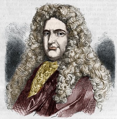 Portrait de Jean Chardin, voyageur français (1643-1713) - Unknown artist