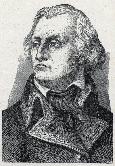 Portrait de Jean François Berruyer (1737-1804) général français de la Révolution française. - Unknown artist
