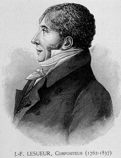 Portrait de Jean François Lesueur (1762 - 1837), compositeur français - Unknown artist