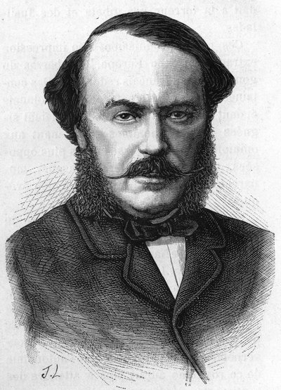 Portrait de Jean Gilbert Victor Fialin, duc de Persigny (1808-1872), homme politique français - Unknown artist