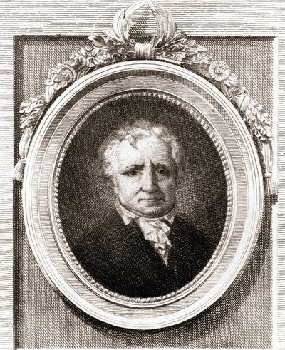 Portrait de Jean Honoré Fragonard, peintre français (1732 - 1806) - Unknown artist