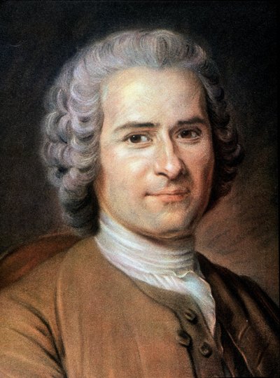 Portrait de Jean-Jacques Rousseau - Unknown artist