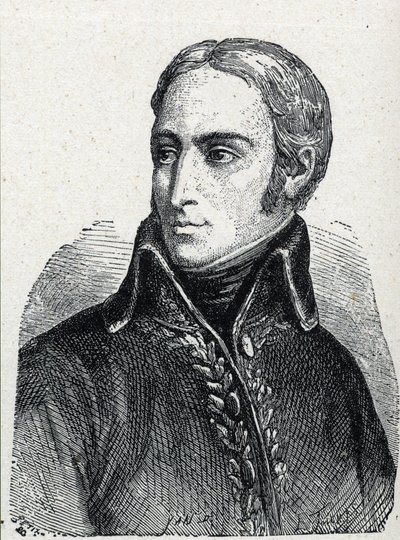 Portrait de Jean Joseph Dessolles (ou Jean-Joseph Dessoles) - Unknown artist