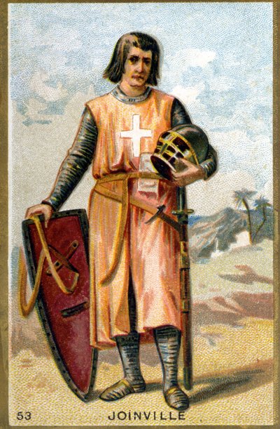 Portrait de Jean de Joinville (1225 - 1317) chroniqueur français - Unknown artist