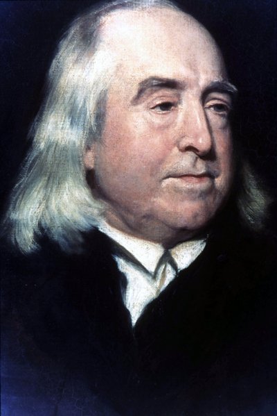 Portrait de Jeremy Bentham (1748-1832), philosophe et jurisconsulte britannique - Unknown artist