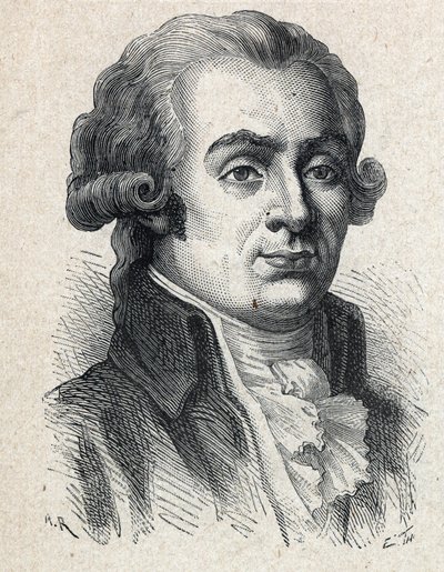Portrait de Jérôme Pétion de Villeneuve (1756-1794), homme politique français. - Unknown artist