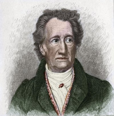 Portrait de Johann Wolfgang Goethe (1749 - 1832), écrivain allemand - Unknown artist