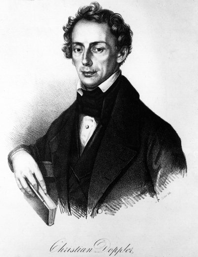 Portrait de Johann Christian Doppler (1803-1853). Physicien autrichien - Unknown artist