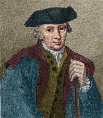 Portrait de Johann Georg Hamann (1730-1788), philosophe et écrivain allemand. - Unknown artist