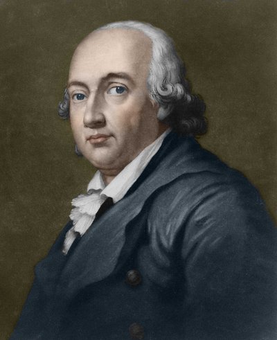 Portrait de Johann Gottfried Herder (1744-1803), philosophe, théologien et linguiste allemand - Unknown artist