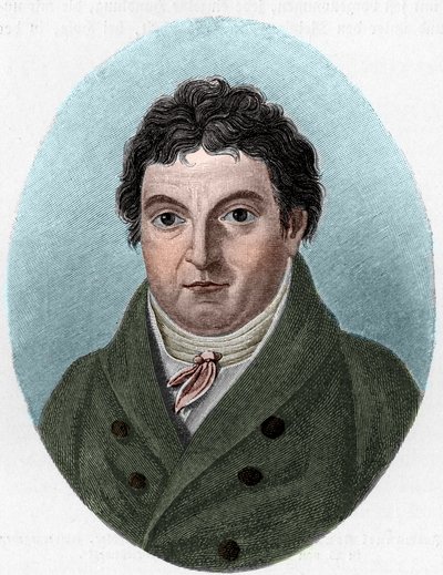 Portrait de Johann Gottlieb Fichte (1762-1814), philosophe allemand - Unknown artist