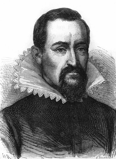Portrait de Johannes Kepler (Keppler), astronome (1571-1630) - Unknown artist