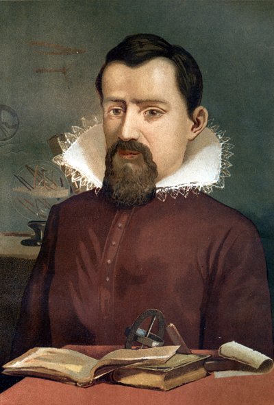 Portrait de Johannes Kepler (Keppler), astronome (1571 - 1630), d