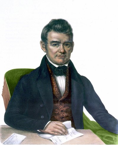 Portrait de John Ross, gravure de 1843 - Unknown artist