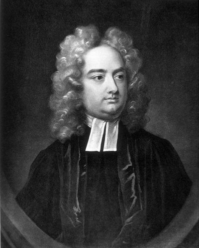 Portrait de Jonathan Swift (1667-1745) - Unknown artist