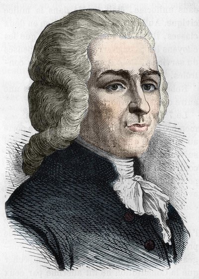 Portrait de Joseph Ignace Guillotin (1738-1814), médecin et homme politique français - Unknown artist