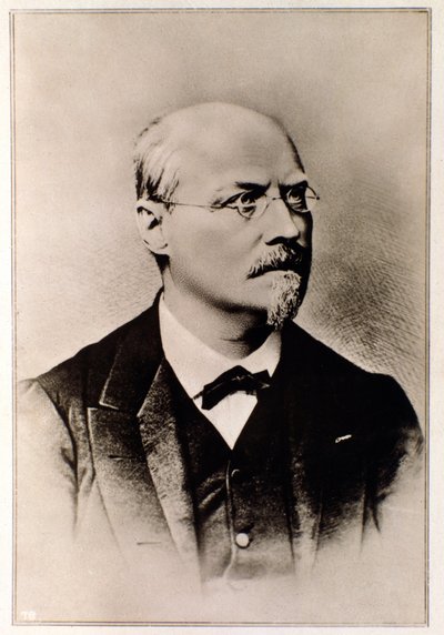 Portrait de Joseph Joachim Raff (gravure) - Unknown artist