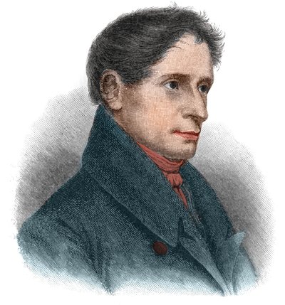 Portrait de Joseph Karl Benedikt von Eichendorff (1788-1857) poète et romancier allemand - Unknown artist