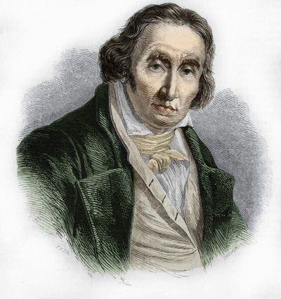 Portrait de Joseph Marie Jacquard (1752-1834), mécanicien français inventeur du métier à tisser - Unknown artist