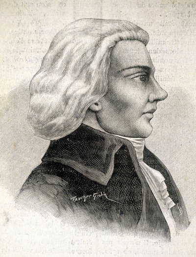 Portrait de Julien-Louis Geoffroy, critique (1743 - 1814) - dans « Les Contemporains », fin du 19ème siècle - Unknown artist