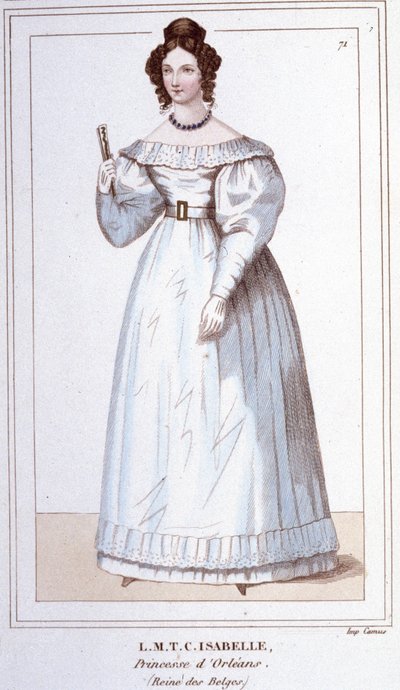 Portrait de LOUISE MARIE THÉRÈSE CHARLOTTE ISABELLE D
