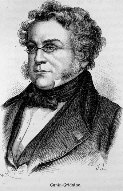 Portrait de Laurent Cunin-Gridaine - Unknown artist