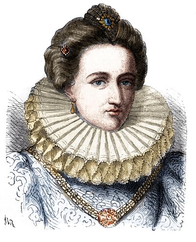 Portrait de Leonora Dori (ou Dosi) dite Galigaï, maréchale d