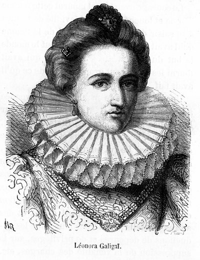 Portrait de Leonora Dori (ou Dosi) dite Galigaï, maréchale d