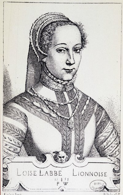 Portrait de Louise Labé - Unknown artist