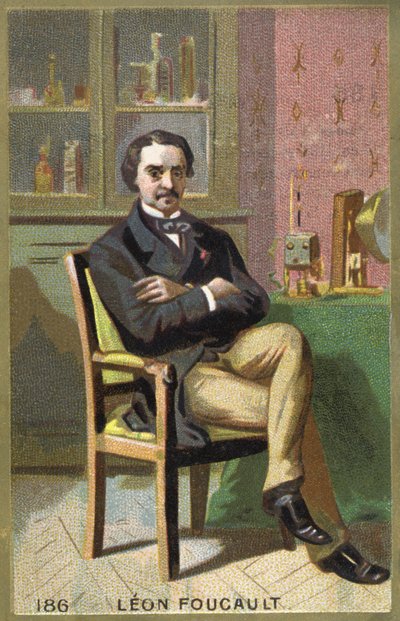 Portrait de Léon Foucault (1819-1868), physicien français - Unknown artist