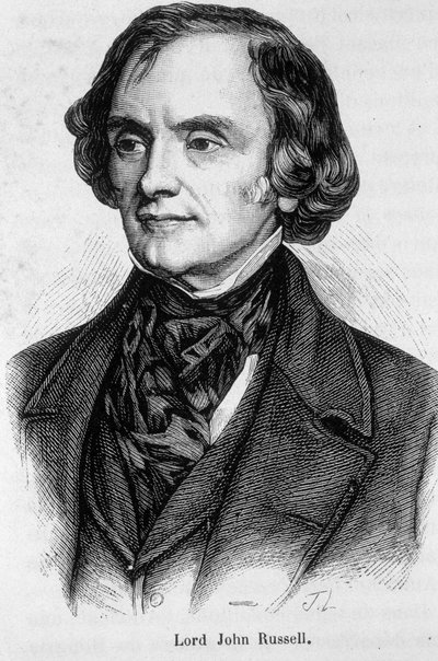 Portrait de Lord John Russel - Unknown artist