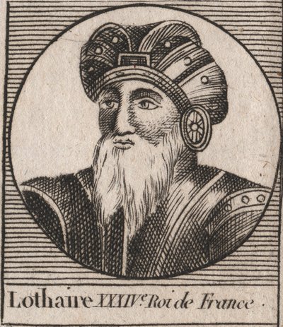 Portrait de Lothaire - Unknown artist