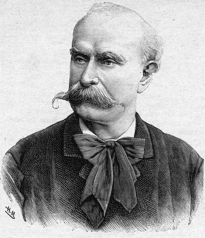 Portrait de Louis Étienne Ernest Reyer, compositeur français (1823-1909) - Unknown artist