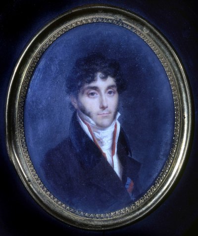 Portrait de Louis Mathieu, Comte de Molé (1781 - 1855), médaillon - Unknown artist