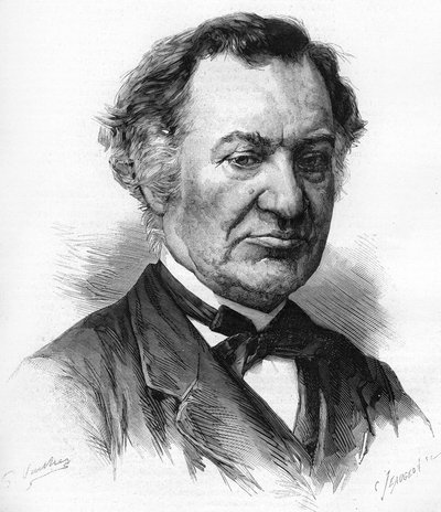 Portrait de Louis Veuillot (1813-1883), journaliste et écrivain français. - Unknown artist